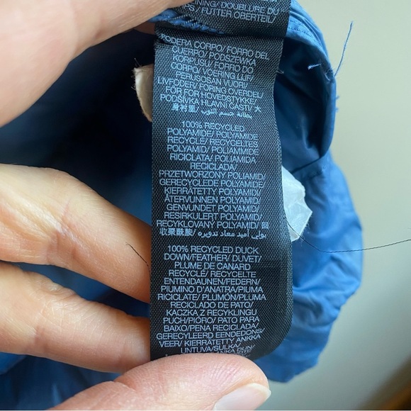 Sweaty Betty Pathfinder Lightweight Packable Down Filled Vest Blue Size M - Picture 8 of 11